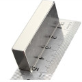 Высокая производительность настраивает редкоземельный N52 магнит 50 мм прямоугольный 50x25x10 мм магнит неодимского блока для продажи